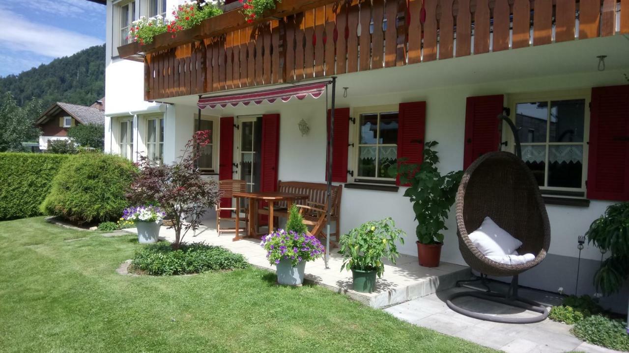 Ferienwohnung Annele Hittisau Exterior foto