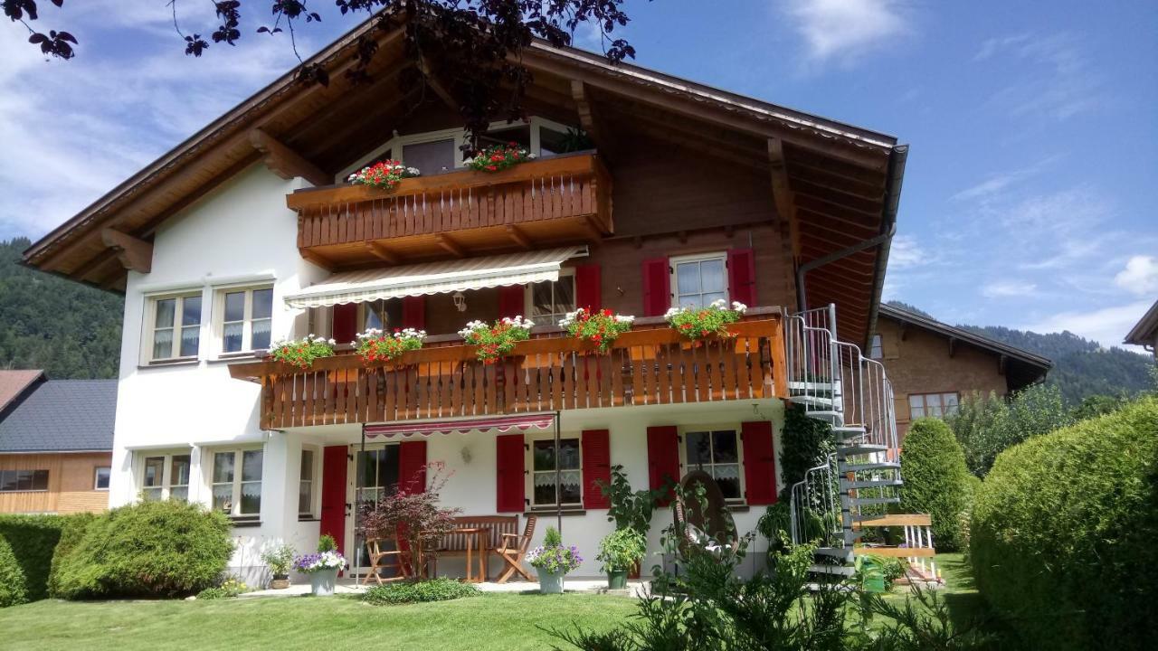 Ferienwohnung Annele Hittisau Exterior foto